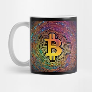 Bitcoin colorful Mug